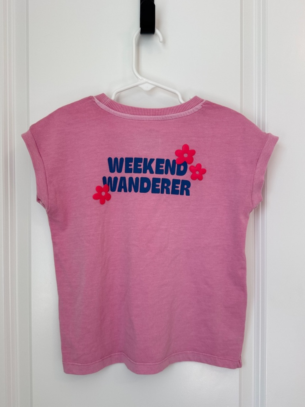 Cat & Jack size S Pink 'Weekend Wanderer' Graphic Tee